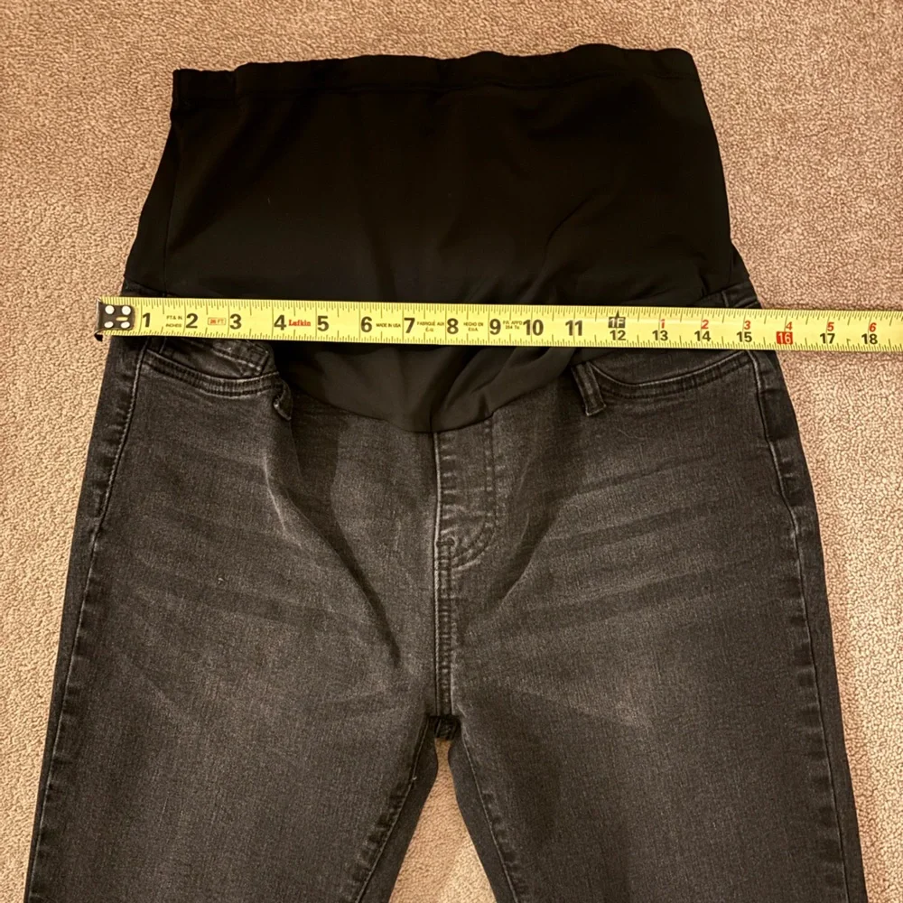 SHEIN Classic Black Maternity Skinny Jeans - Picture 5 of 8